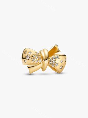 Pandora Sparkling Bow Charm
